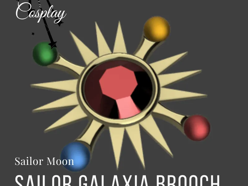 Sailor Galaxia Broach