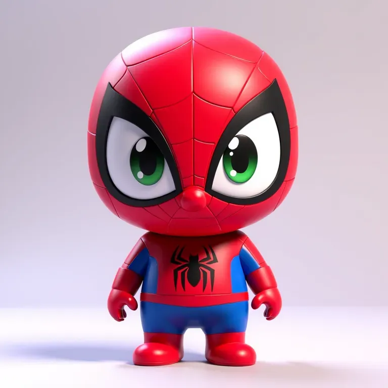 Schattige spiderman