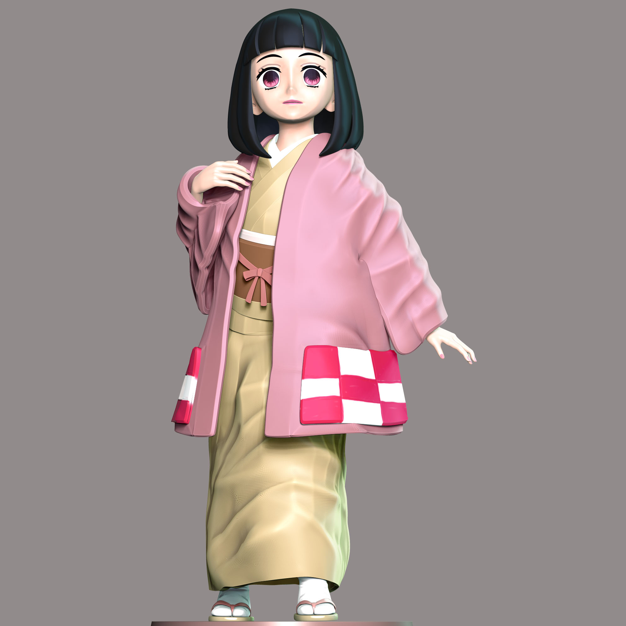 Hanako Kamado Demon Slayer Kimetsu no Yaiba | 3D models download ...