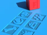 Educational Dog Stamp Cube for playdough and sensory play-2