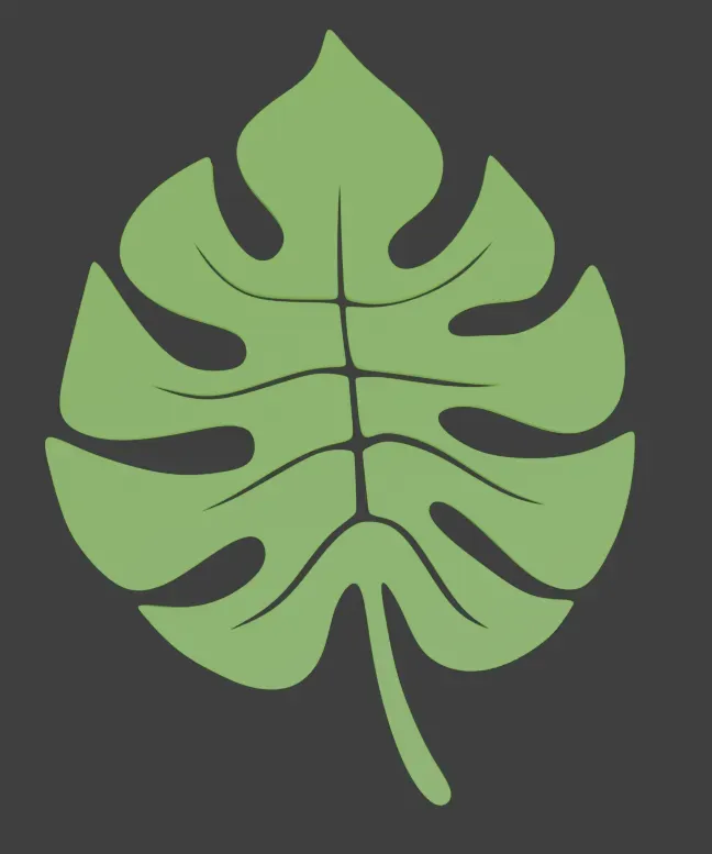 Monstera Leaf Coaster