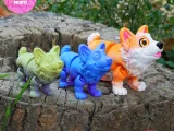 IMPRIMIR EN EL LUGAR LINDO PERRO CORGI FLEXI-6