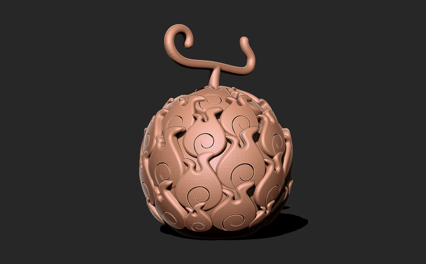 Devil Fruit - Mera Mera no Mi 3d model