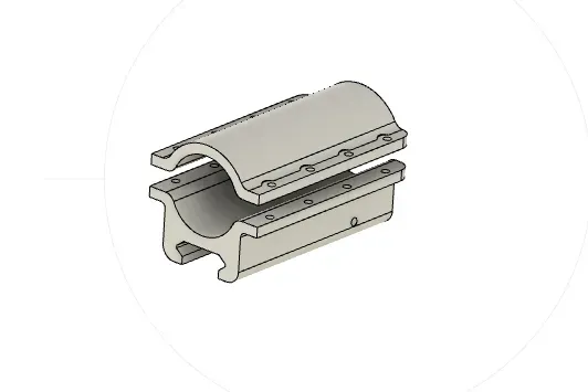 Picatinny Rail Torch Mount