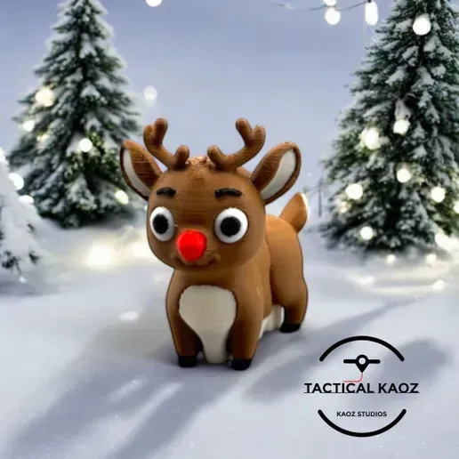 Rudolph Articulating Flexy Reindeer Fidget
