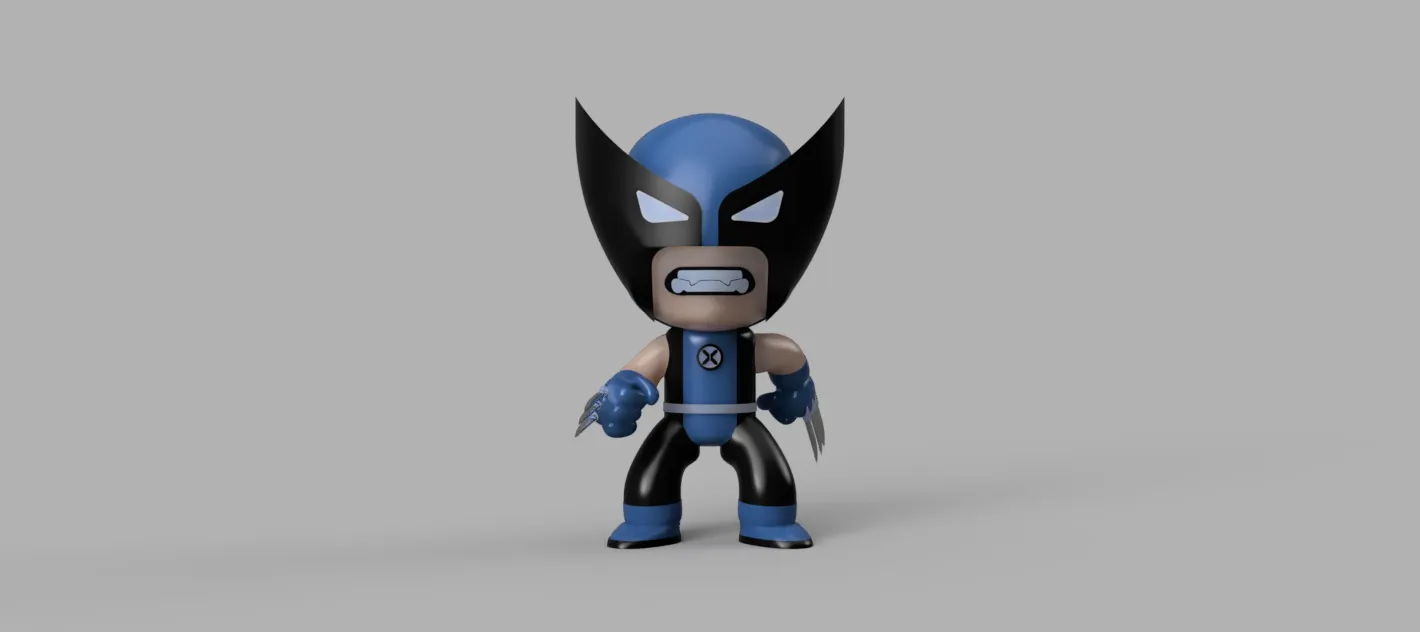 Marvel Mini Wolverine / New Fantastic 4 (James Howlett)