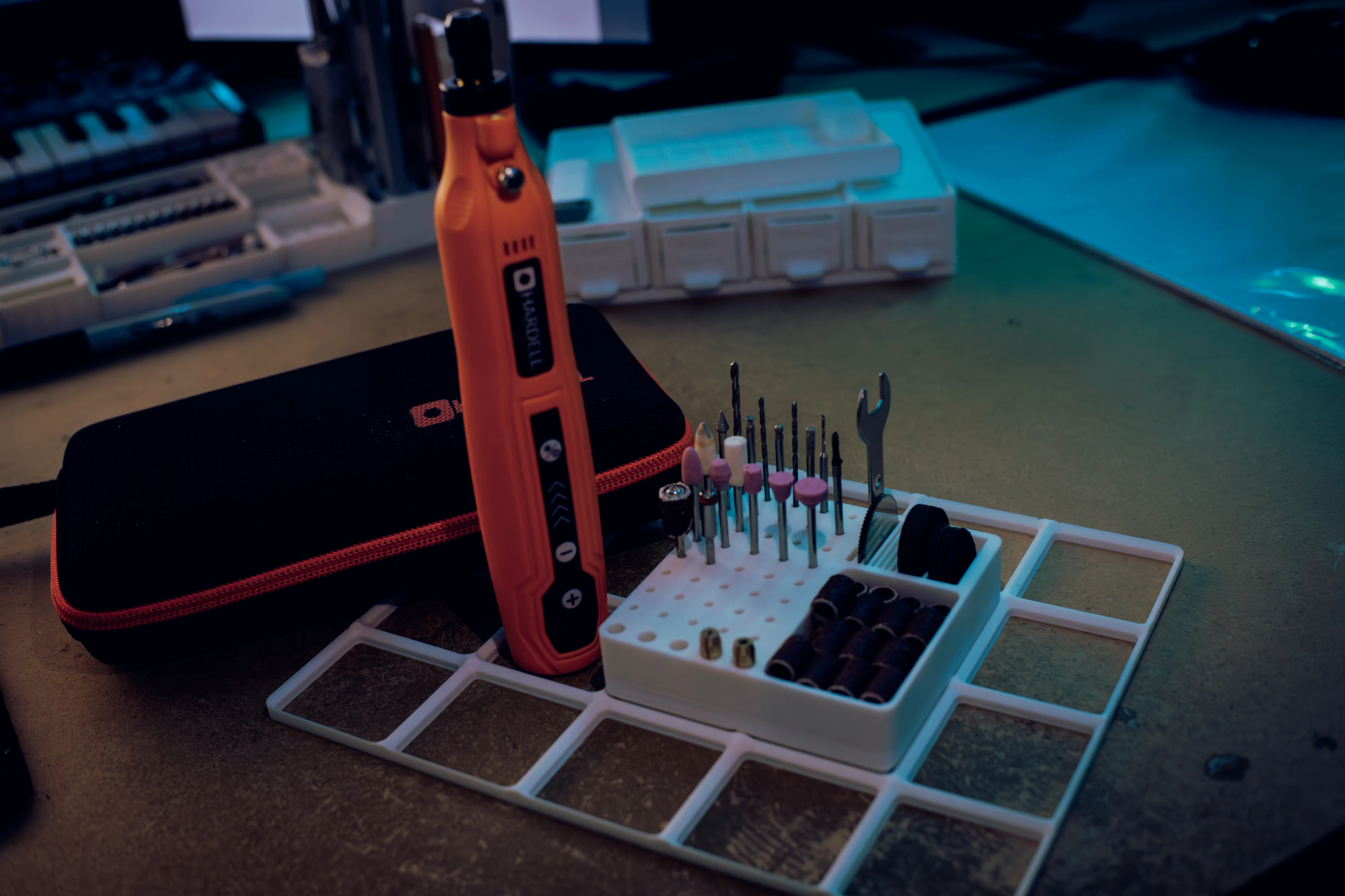 Mini Dremel Tool Holder For Gridfinity