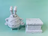 Mr. Krabs statue蟹老板雕塑-2