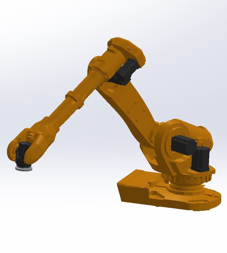 Printable Industrial Robot 6 Axis 