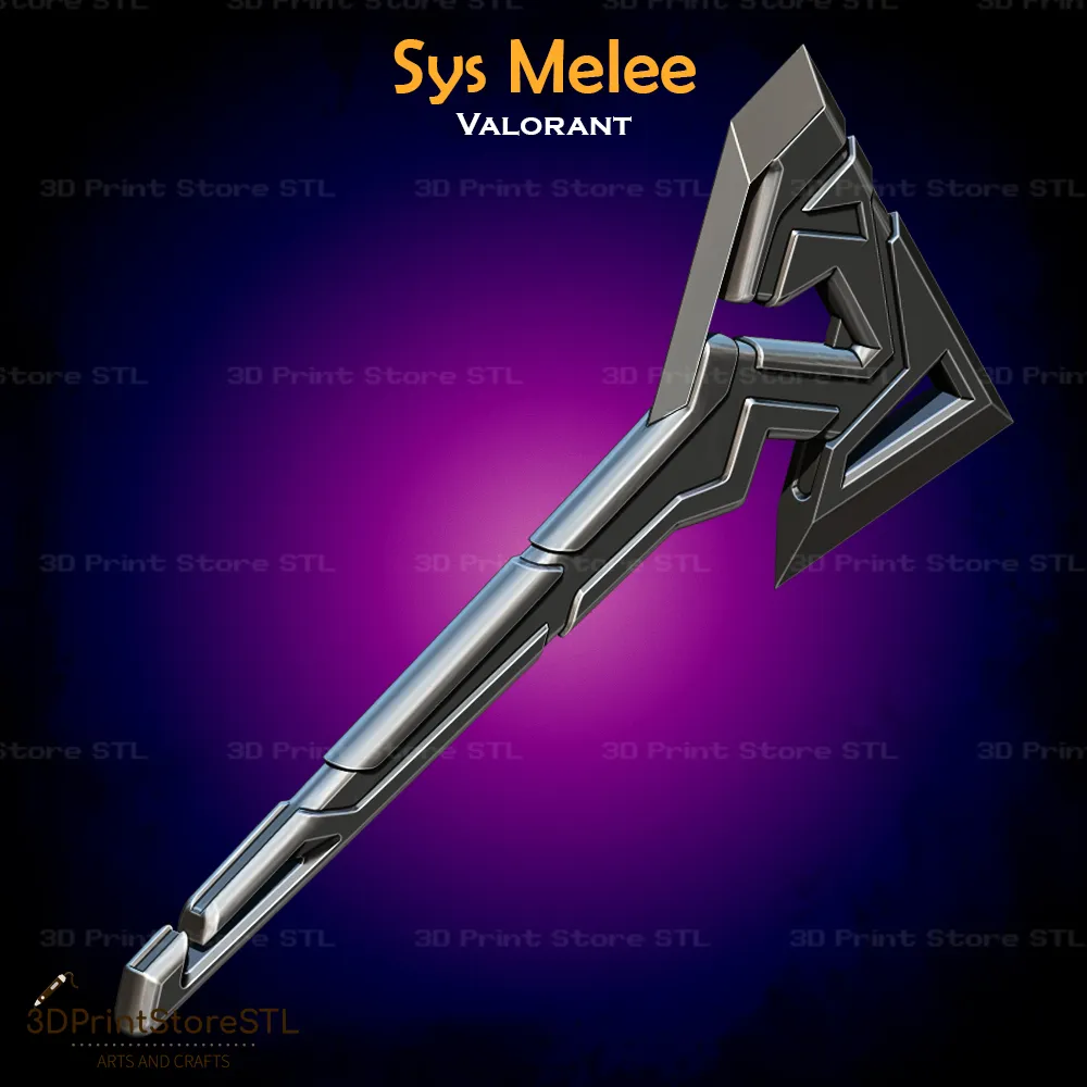 Sys Melee Cosplay Valorant - STL File
