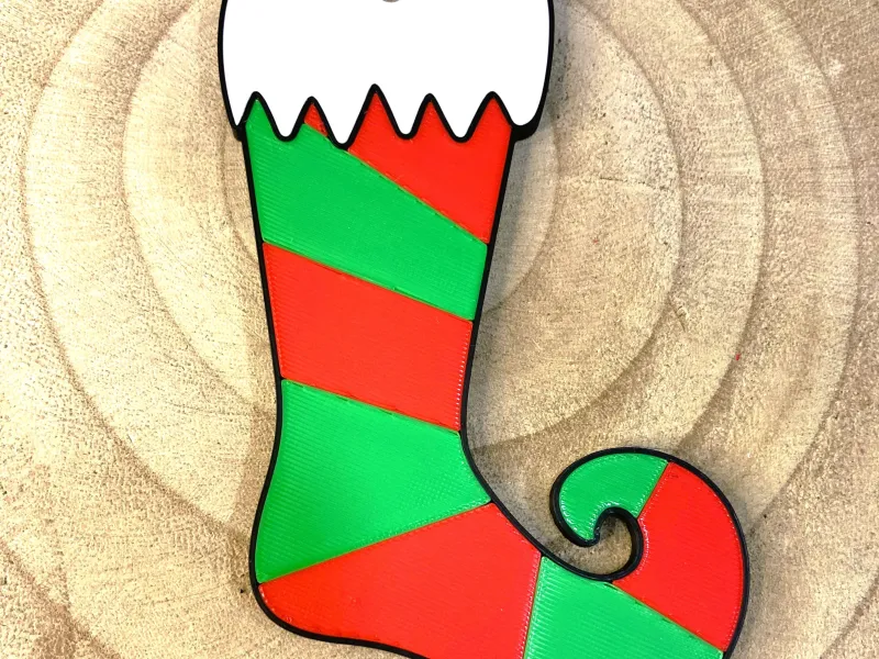 Calcetín Duende / Christmas Goblin Sock