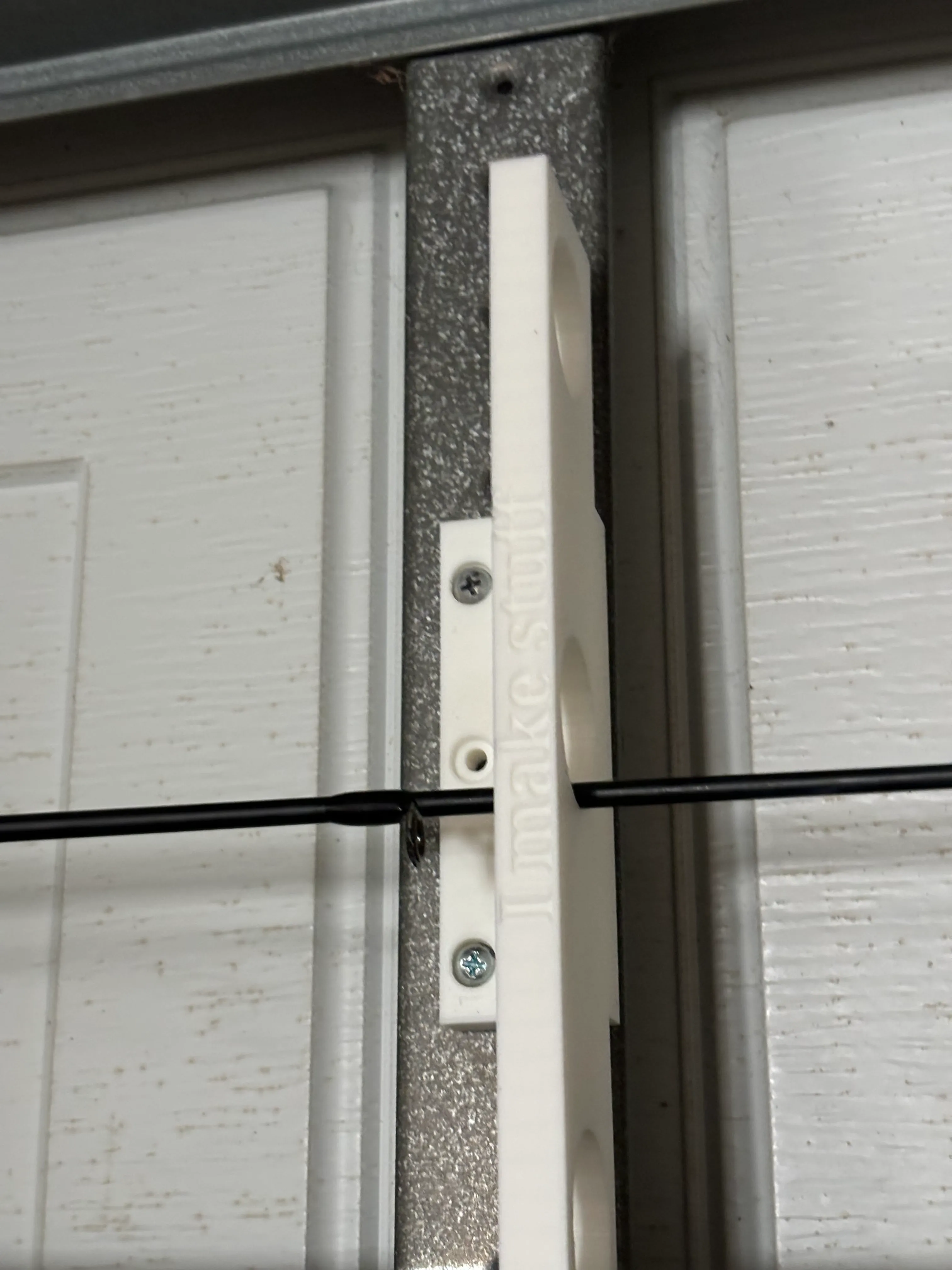 Fishing Rod Holder for garage door