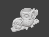 Owl vase, vase, hanging basket-4