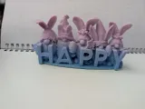 Easter Gnomes with the word HAPPY-5