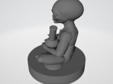 Chill Alien Herb Grinder - 2 - Part Magnetic - MellowVerse-4