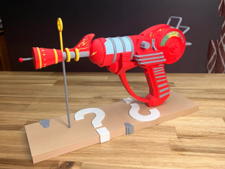 Raygun with stand