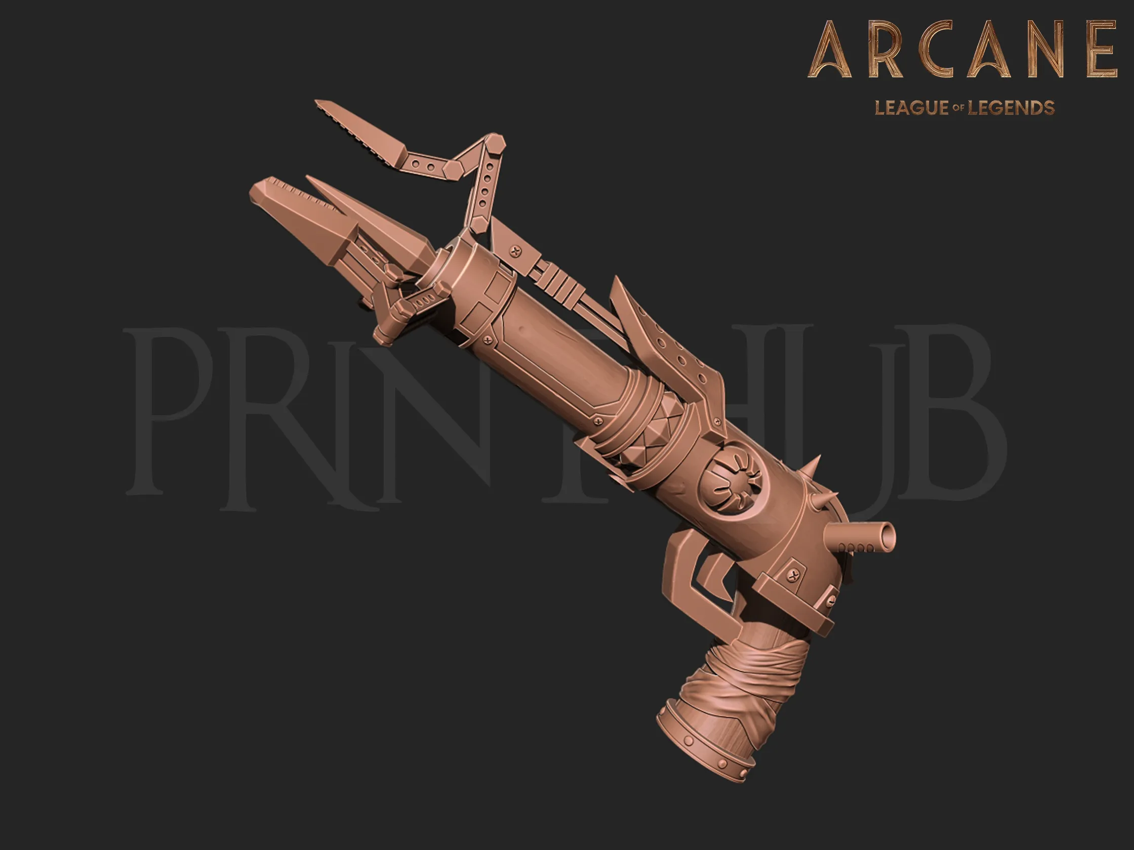 Jinx Zapper gun from Arcane Season 2 League of Legends