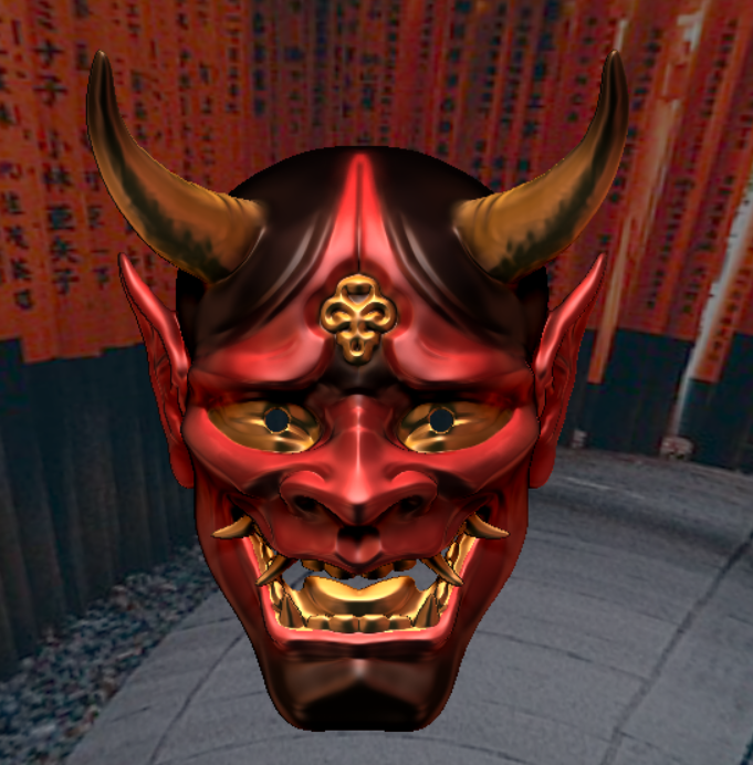 ONI MASK | 3D models download | Creality Cloud