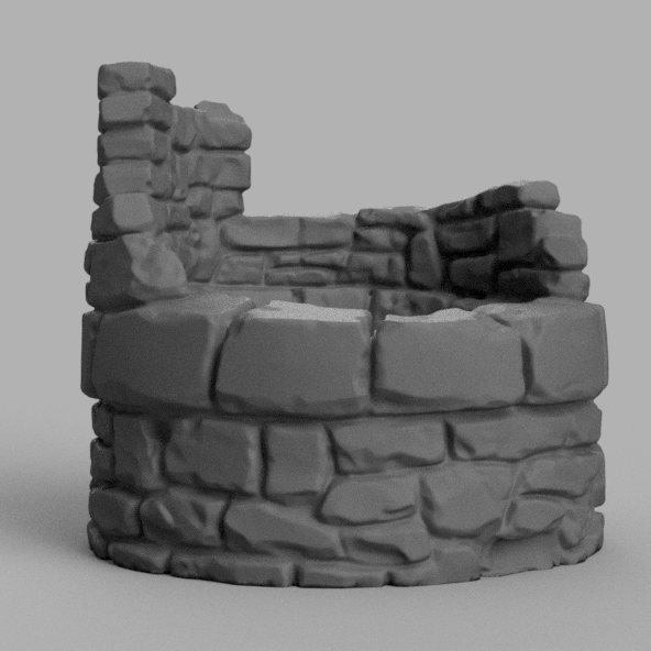 Stone Well | 3D models download | Creality Cloud