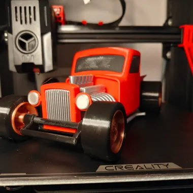 HOT ROD / RAT ROD - Fully 3D printable-1