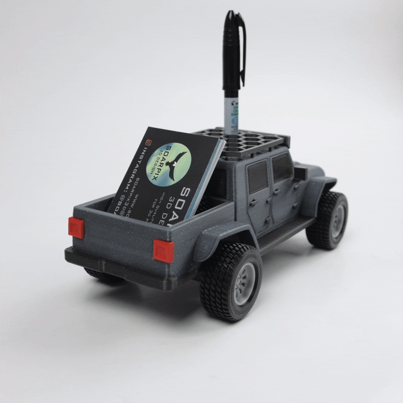 JEEP GLADIATOR - CARTES DE VISITE / PORTE-CRAYONS-0