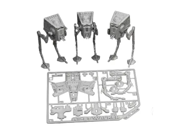 Star Wars AT-ST Walker Kit Kaart STL Model