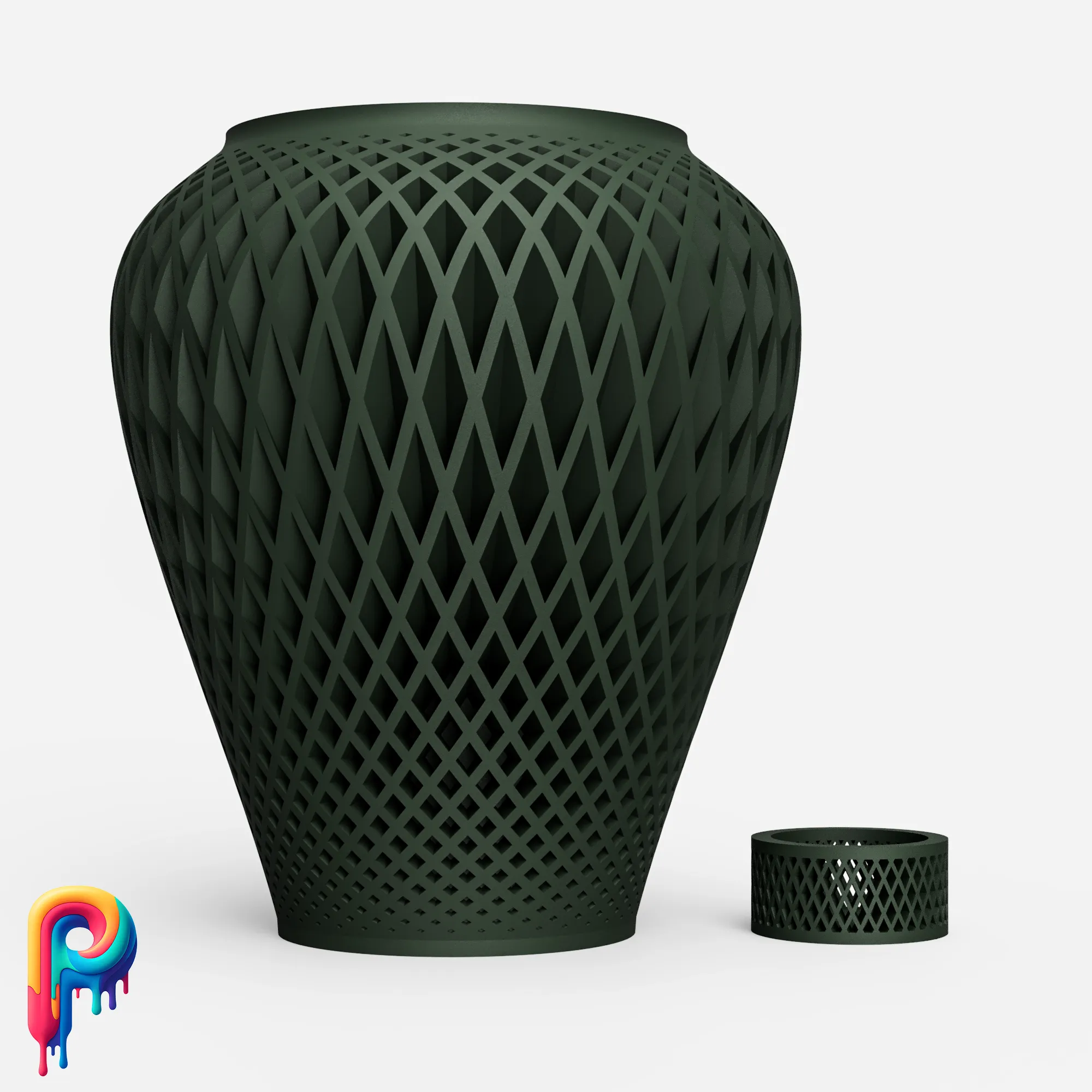Anvora Vase & Tealight Holder Set by Polymeria