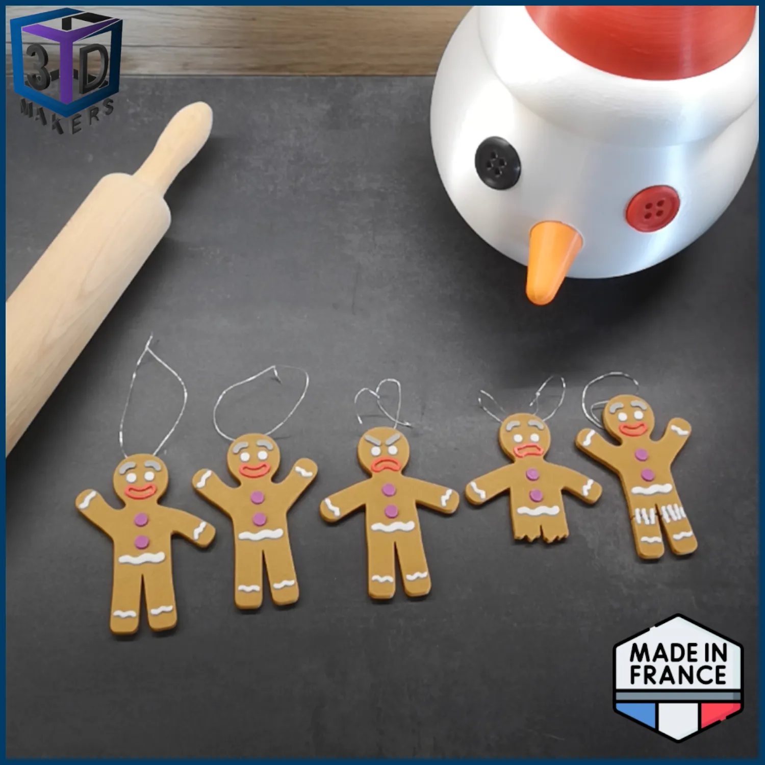 Angry Gingy Christmas Ornament from Shrek