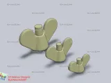 Wing Nut For any Type.(STL-35)-0
