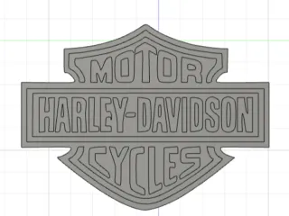 Embleme Harley Davidson / Harley Davidson emblem
