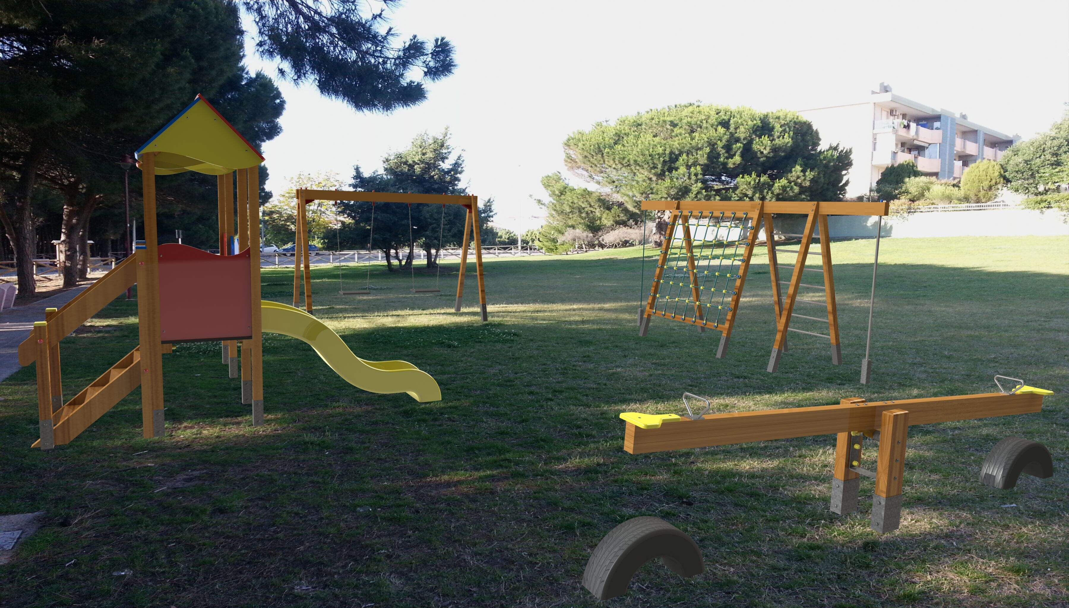 Seesaw Playground 3d Models Download Creality Cloud