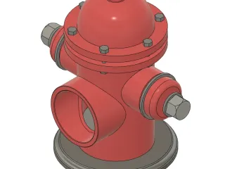 Fire hydrant bird house - Casa uccellini a forma di idrante