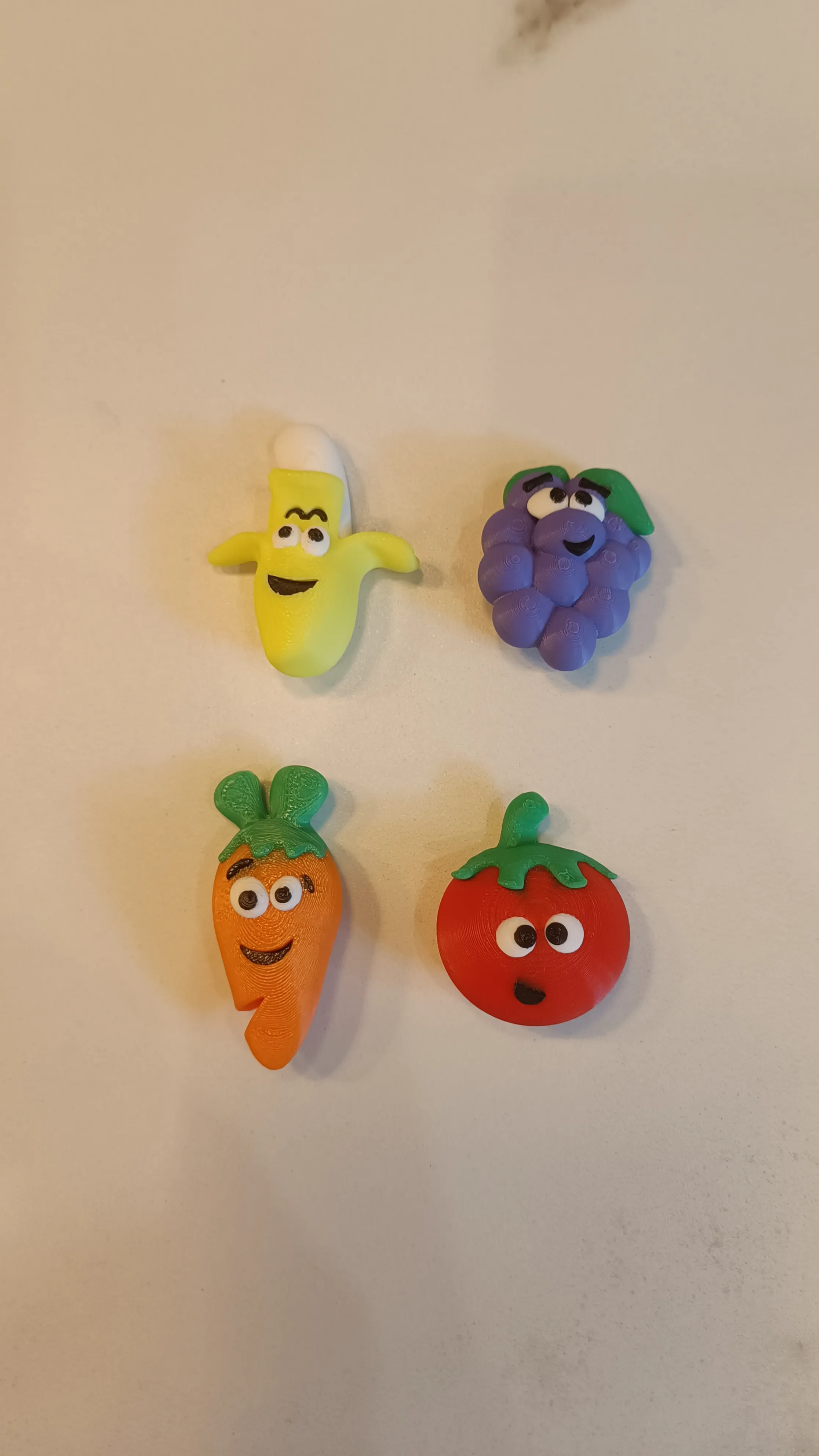 Fruit and vegetable magnets