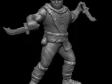 Warrior with daggers-2