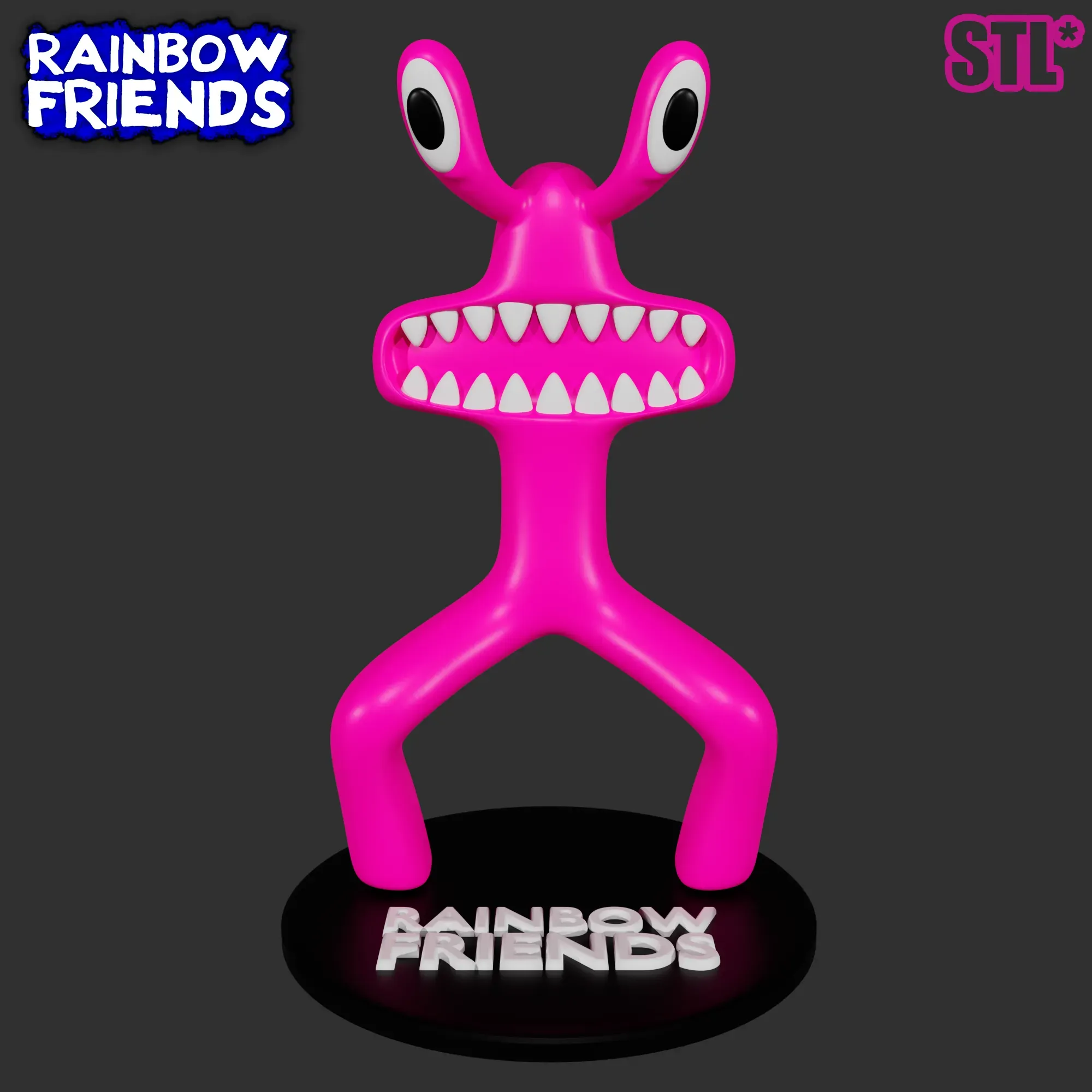Pink From Rainbow Friends - Download Free 3D model by Poopo192 🎃👻  (@Edward_Johnson_3) [f1cf456]
