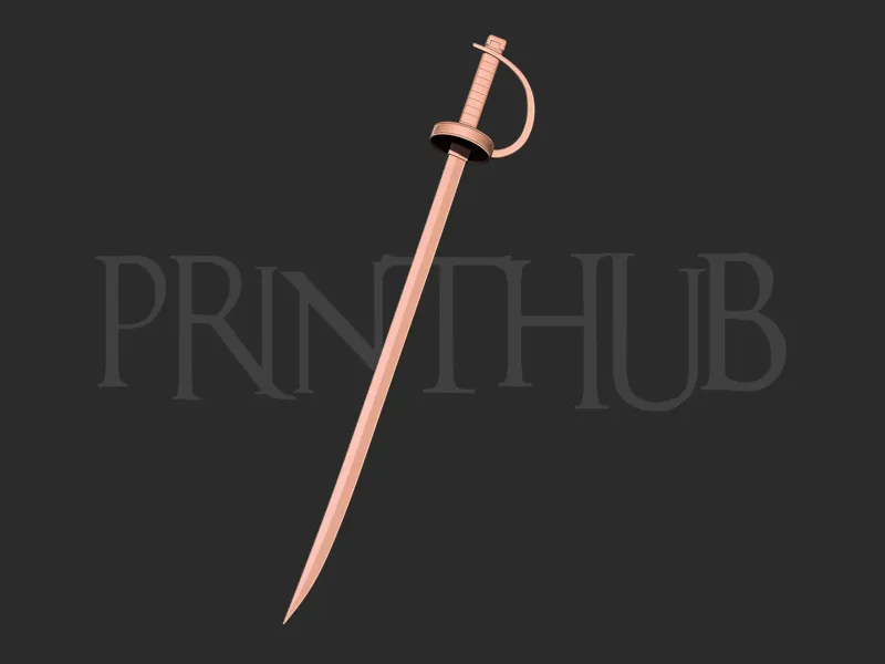 O bucată shanks gryphon lama 3d model de imprimare