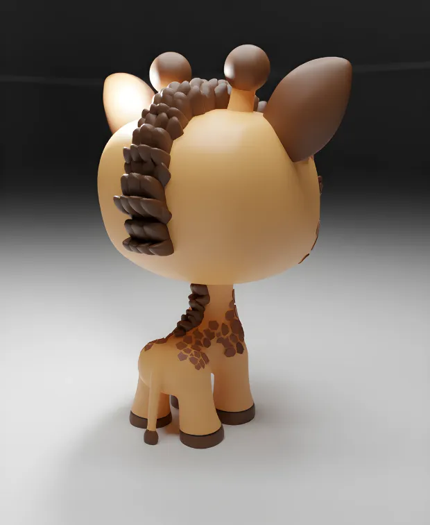 Funko Pop Cute Giraffe by Mesh Mayhem