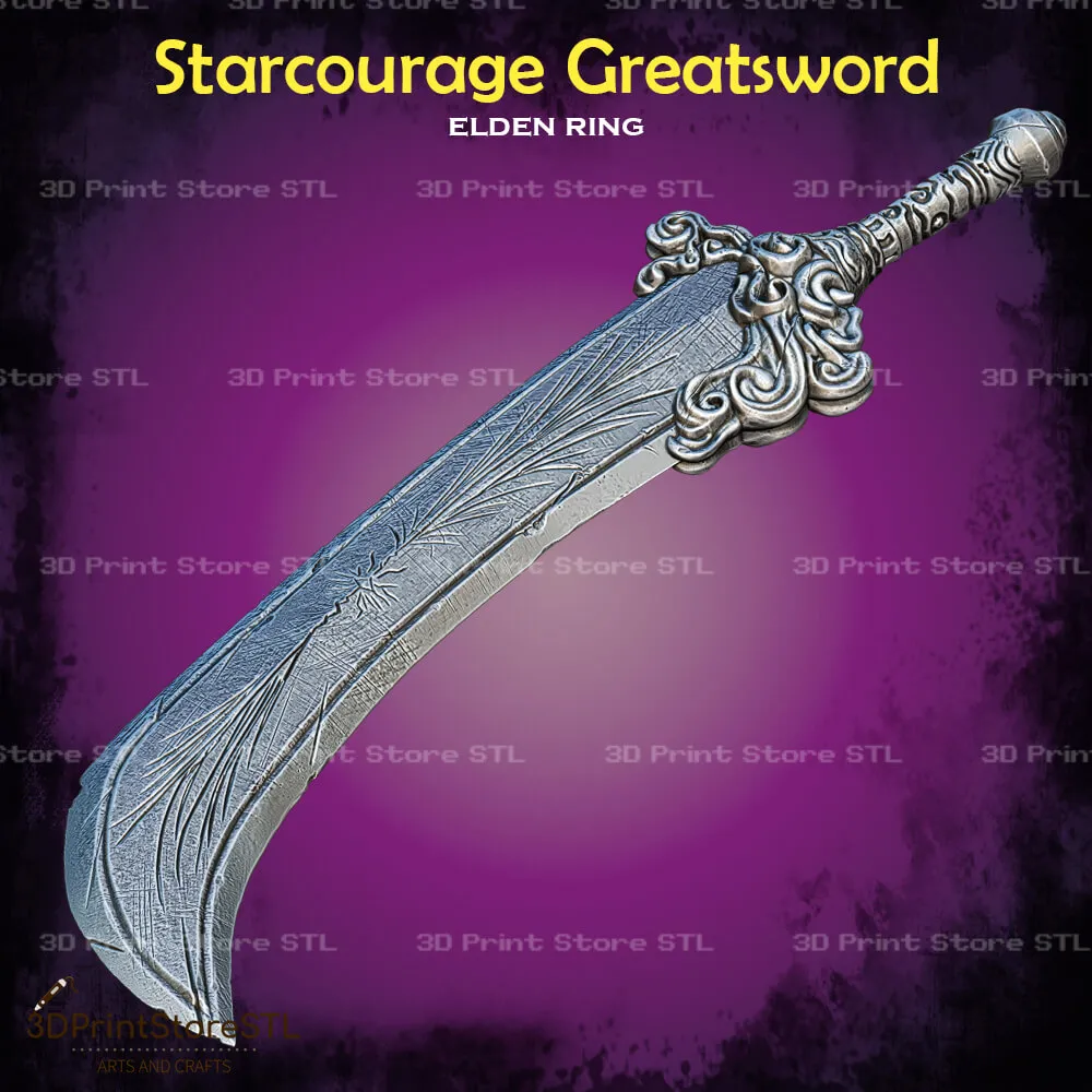 Starscourge Radahn Sword Cosplay Elden Ring - STL File