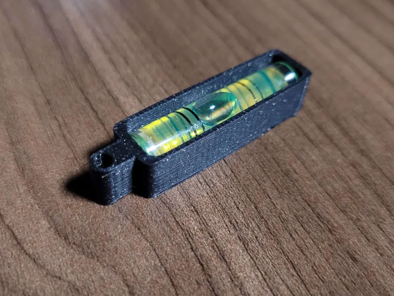 Supporto per livella a bolla - 40mm x 9.5mm