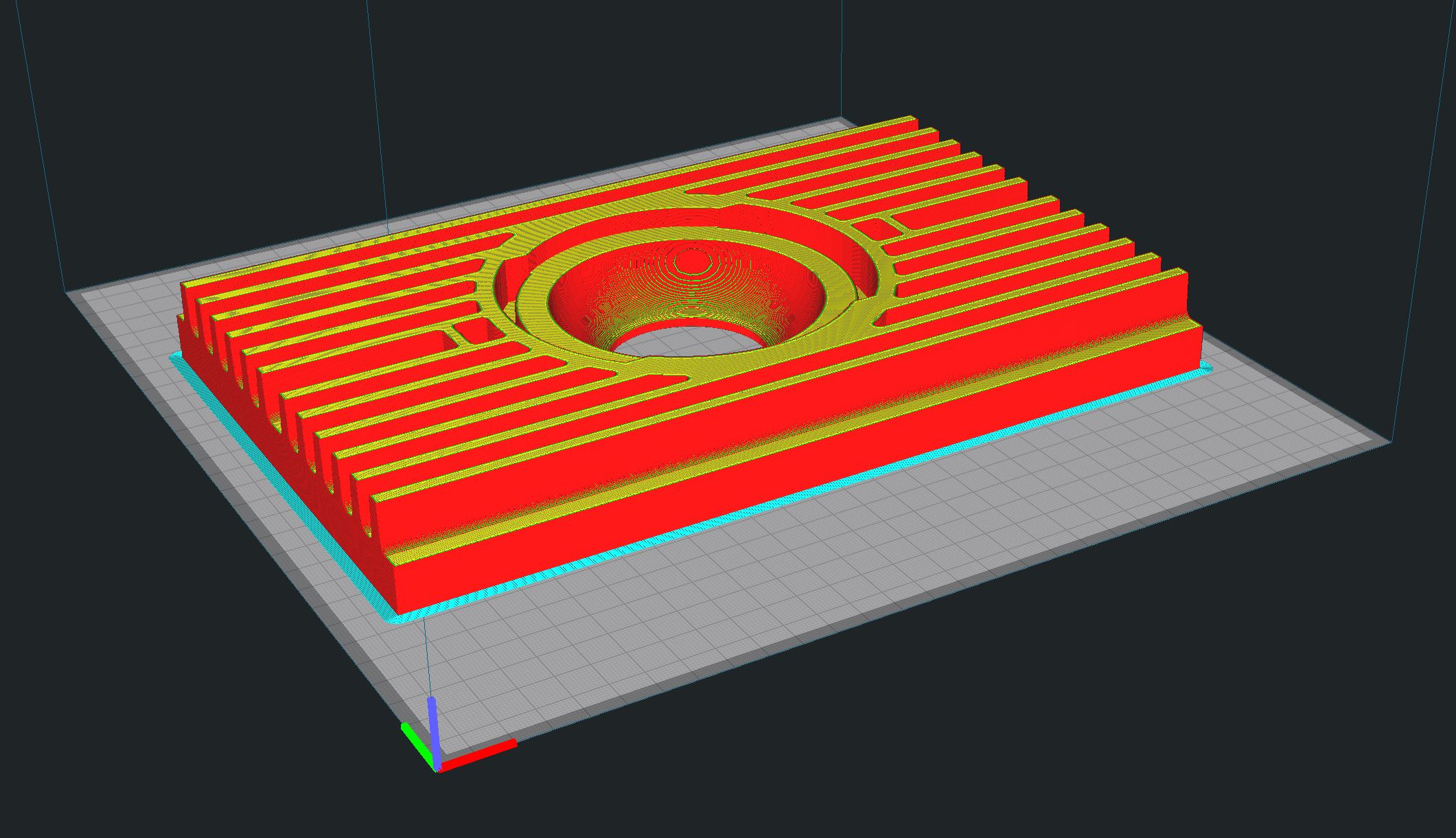 Heatsink plate sand casting pattern 3D models download Creality Cloud