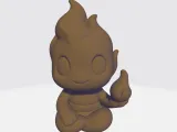 adorable criatura elemental de fuego-1