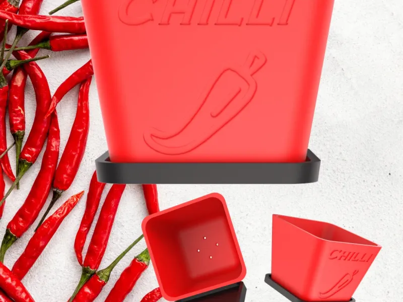 Chilli Pot Planter