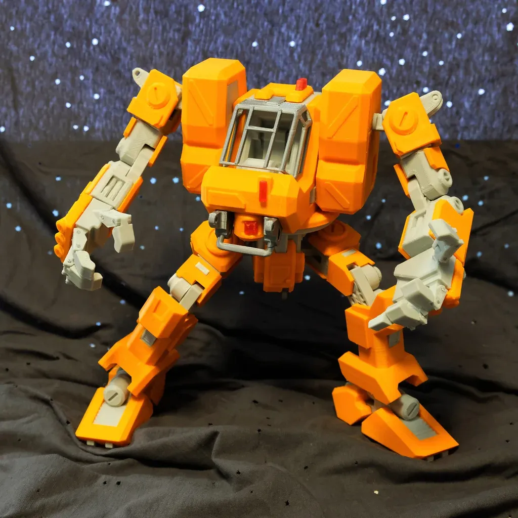 Construction Robot Action Figure
