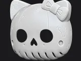 Máscara Hello Kitty Skull-1
