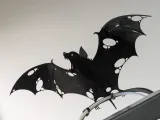 Halloween Bat 🦇 Fast Easy Print 🦇 Hang / Stand 🦇 2 Types-3