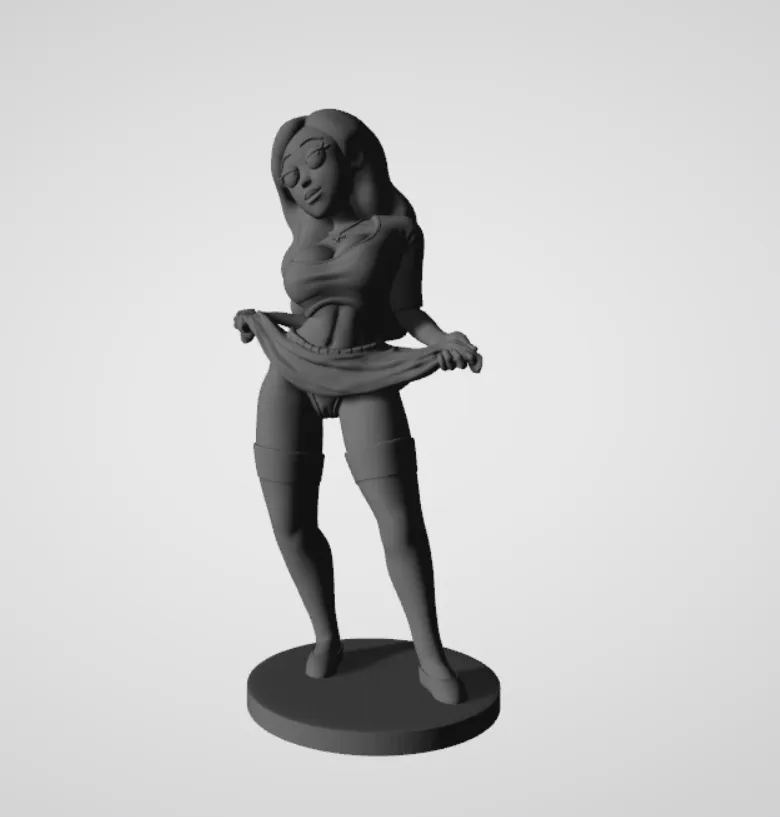 💫 Tricia Lange - 3D Printable Model | Two Versions