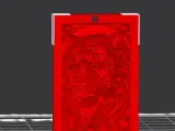 tiger keychain double side-2
