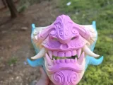 Ornamental Oni mask (wearable)-6