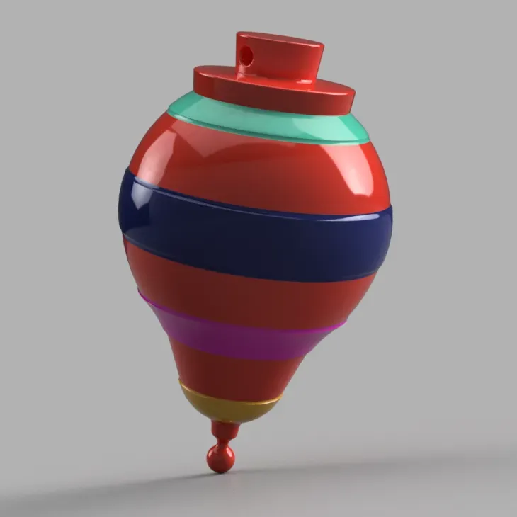 Trompo Esfera Navidad