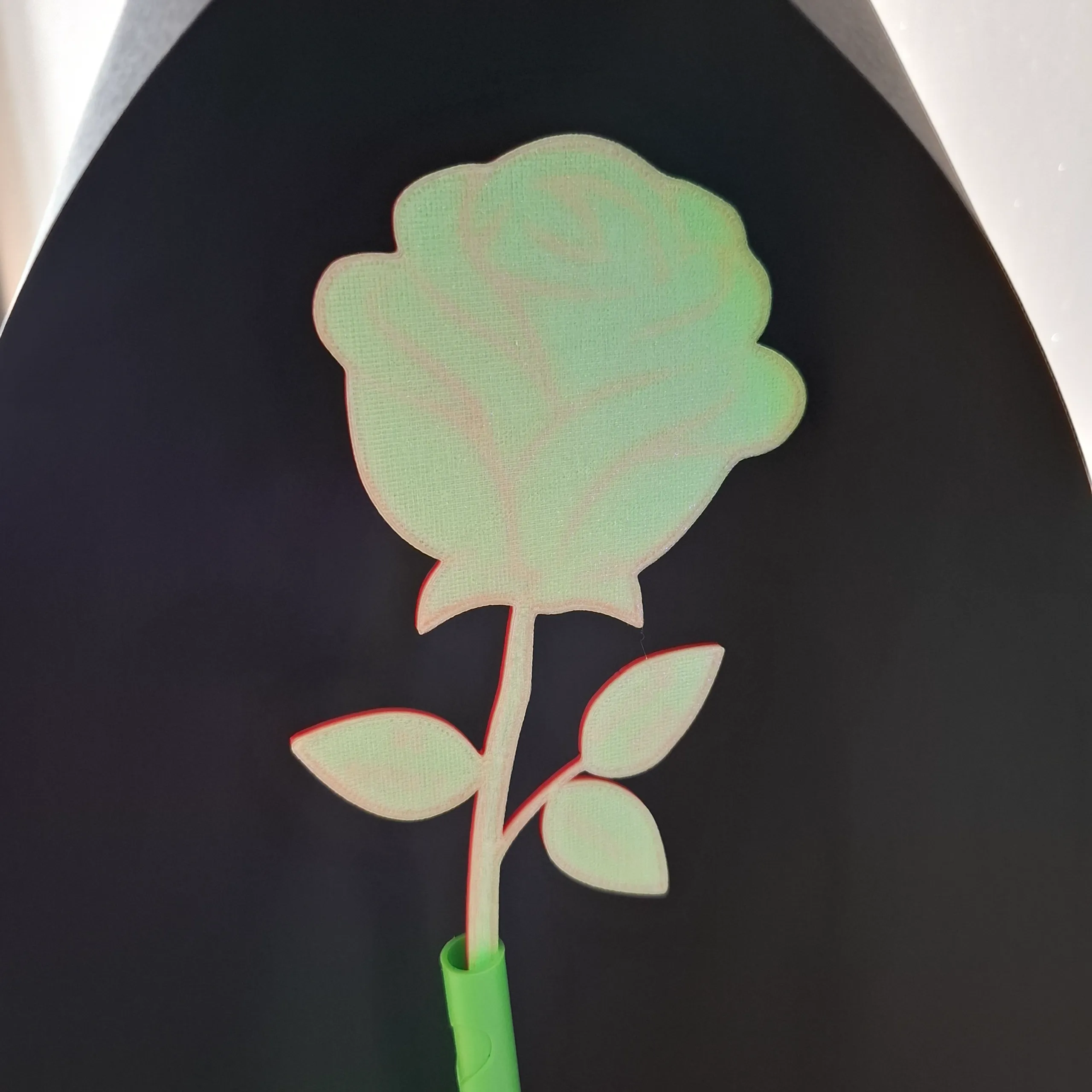 Décoration rose et vase fête des mères